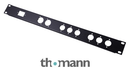 Thon Rack Panel 1U 6XLRm 2XLRf 220V