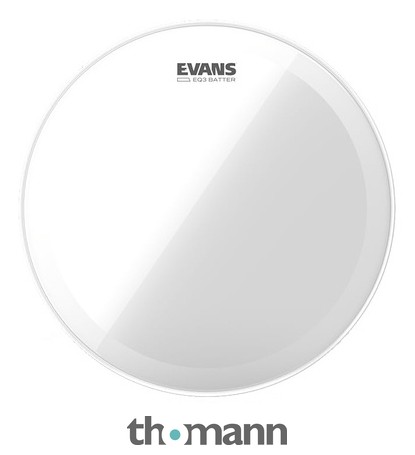 Evans 20" EQ3 Clear Bass Drum Head