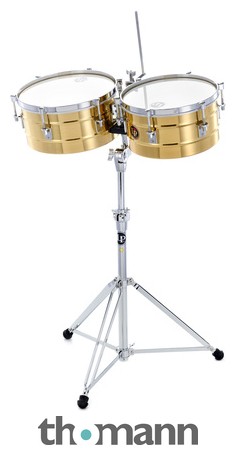 AM Percussion Libre Timbale Set with Stand and Cowbell 