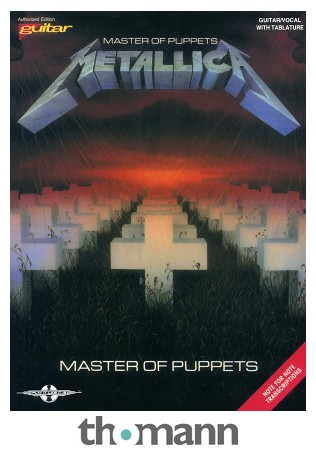 Cherry Lane Music Company Metallica Master Of Puppets Thomann Uk