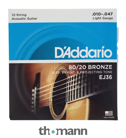 Daddario EJ36