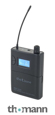 その他 Ex-Pro T-100/R-100 Wireless Ear Monitor the t.bone IEM 100-R - 863 Mhz – United States