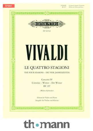 Edition Peters Vivaldi op.8 Nr.4 Winter