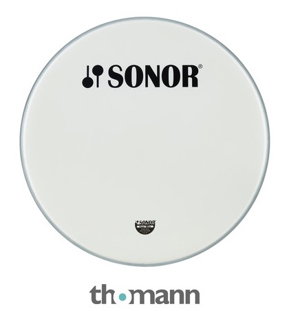Sonor WP22BL Bass Reso Head White