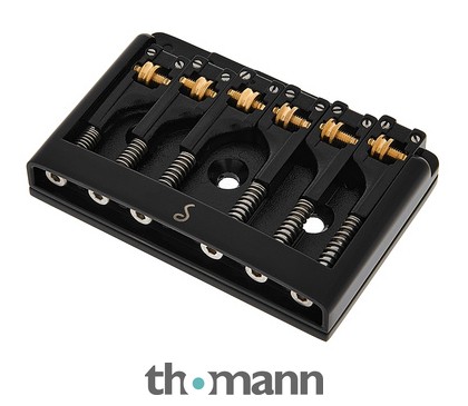 Schaller 3D-6 Guitar Bridge BK
