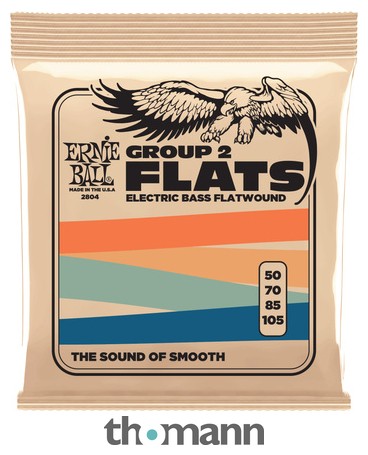 Ernie Ball 2804 Flatwound