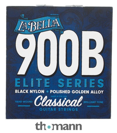 La Bella 900B Nylon Strings Golden Superior Black