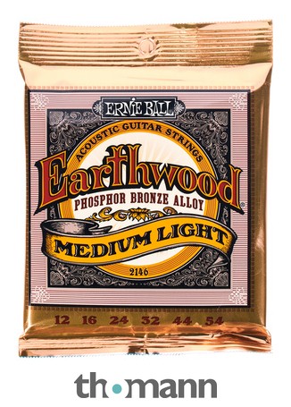 Corde De Guitare Acoustique Earthwood Bronze 044 - 80/20, Son Harmonique Riche