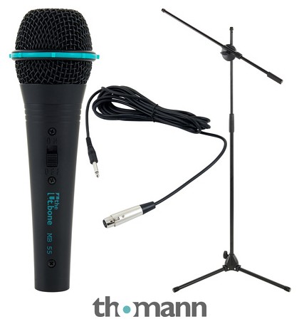 Mikrofon Microphone Dynamisch Microfon Kabel Hand Gesang Klinke Mikro Karaoke 