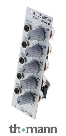Doepfer A-138 MIXER 4チャンネルモジュール Doepfer A-138 MIXER 4チャンネルモジュール - メルカリ