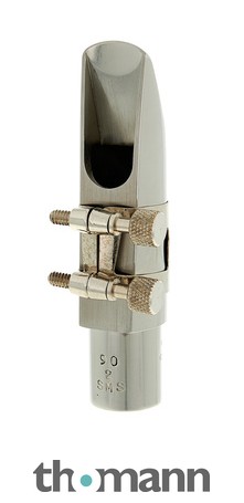 管楽器・吹奏楽器 Berg Larsen Alto 85 Berg Larsen Stainless Steel Alto Saxophone Mouthpiece - 85/1