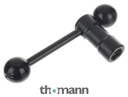 K&M Capstan Head Black