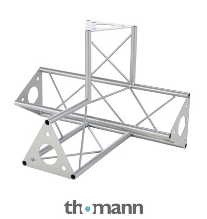 Decotruss 4-Way-Pc. \/ SAT-42 Silver