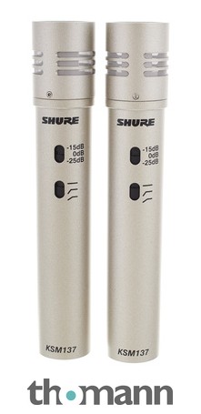 Shure KSM 137 Stereoset – United States