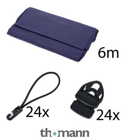 Stairville Molton Set Blue 6x3m