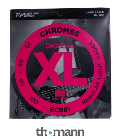 D'Addario bass snaren voor basgitaar koop je bij