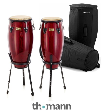 Millenium MC890WR Conga Set with Gigbags