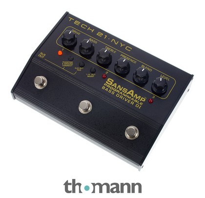 Tech 21 SansAmp Bass Driver D.I. – Thomann United States