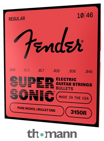 Fender 3150R Pure Nkl Bullet 10-46