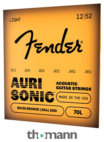 Fender 70L 80/20 BRNZ BALL END 12-52