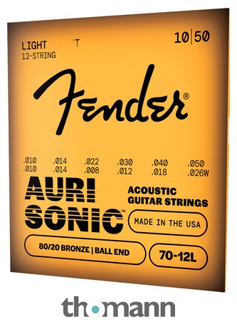 Fender 70-12L 80/20 BRZ Ball 10-50
