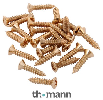 Fender Pickguard Screws Gold
