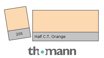 Lee Colour Filter 205 H.C.T.Orange