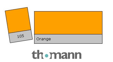 Lee Filter Roll 105 Orange