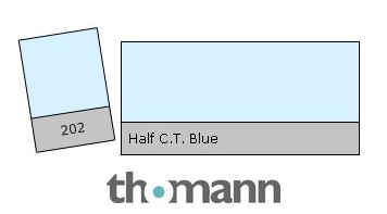 Lee Filter Roll 202 Half C.T. Blue – Thomann UK