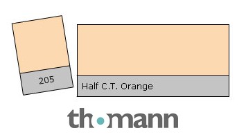 Lee Filter Roll 205 H. C.T. Orange