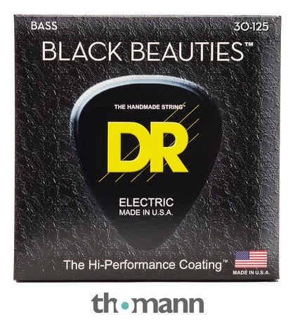 DR Strings Black Beauties BKB6-30