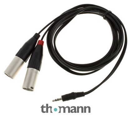 XLR Stecker Auf Cinch Stecker 3 Poliger Audiokabel Mikrofon DJ Adapter