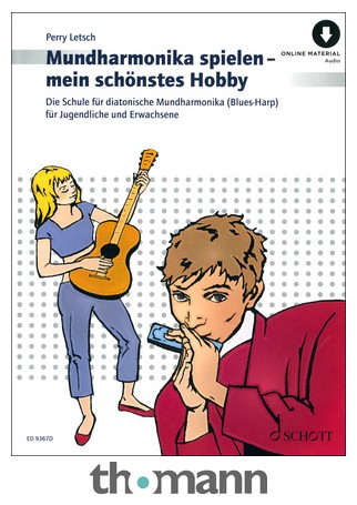 Das Mundharmonika Liederbuch von Perry Letsch mit CD