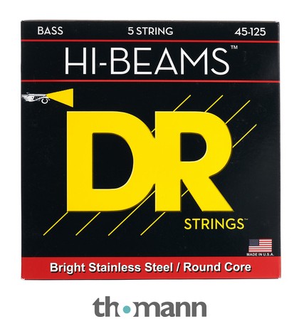 Dr Strings Hi Beam Mr5 45 125 Thomann Uk