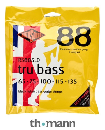 Rotosound RS885LD Black Nylon