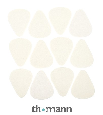 Dunlop Felt Pick White