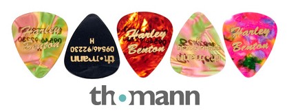Harley Benton Guitar Pick Heavy 5 Pack