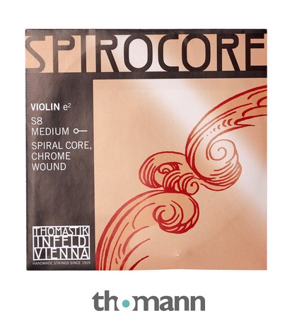 Cordes De Violon Thomastik Rondo Gold E Acier Au Carbone Plaqué Or RG01AU - Jeu Complet RG100