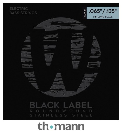 Warwick 40240 LB4 Black Label Low B