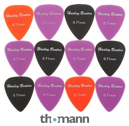 Harley Benton Nylon Player Pick Set 0,71mm