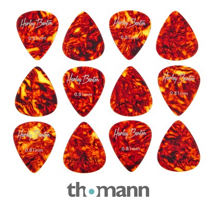 Harley Benton Celluloid Players Pick Set M