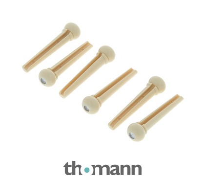 Harley Benton Bridge Pin Set Ivr Dot