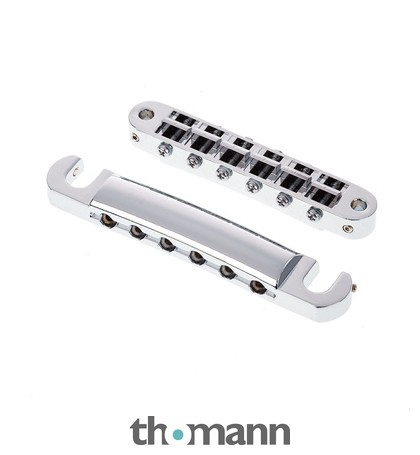 TonePros LPCM04 C Tuneomatic Set Chrome