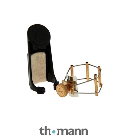 Ligature Saxophone Soprano Alto Ténor - Fixation Solide Et Son Amélioré En Métal Doré