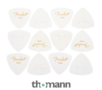 Fender Triangle Picks WH Set Thin