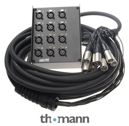 pro snake MTS12/0 S Multicore 15m