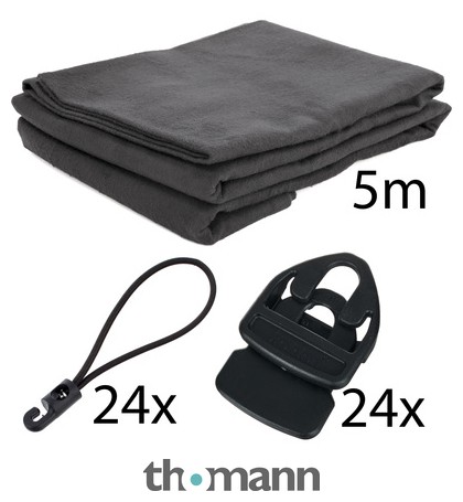 Stairville Molton Set Black 5x3m