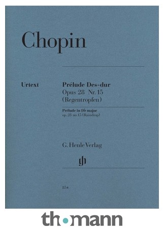 Henle Verlag Chopin Prelude Des Dur Thomann Uk