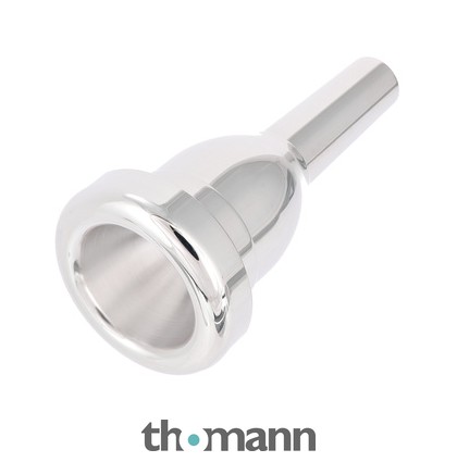 Stork Custom Series Small Shank Trombone Mouthpiece in Silver T2 Musician's Frie