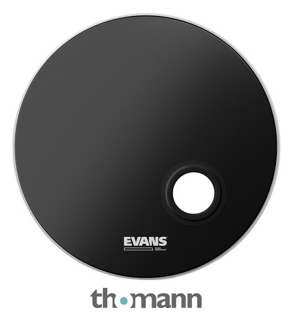 Evans 18" E-Mad Reso Bass Drum BK